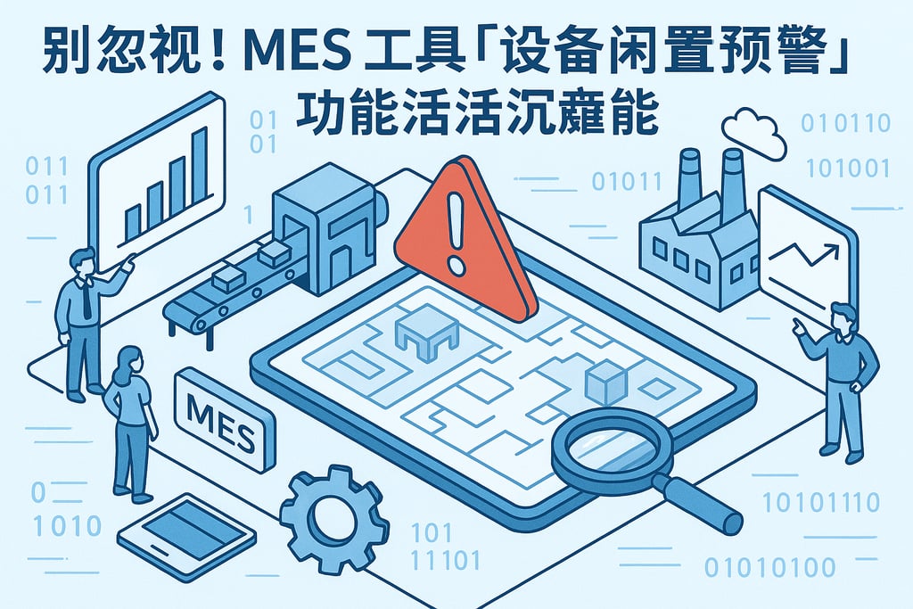 别忽视！MES 工具「设备闲置预警」功能盘活沉睡产能